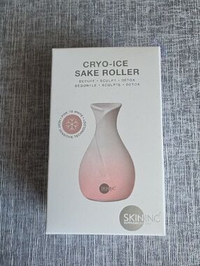 Skin Inc Cryo-Ice Sake Roller Depuff Sculpt Detox New Sealed